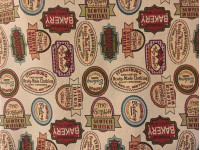 Bakery - jacquard lakástextil