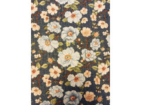 Blue Hawaii-jacquard lakástextil