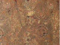 Fortuna sárga - jacquard lakástextil