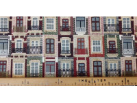 Házak - jacquard lakástextil