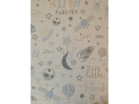 Baby Boy-Kék lakástextil, loneta dekorvászon.