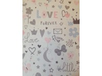 Baby Girl-Pink lakástextil, loneta dekorvászon