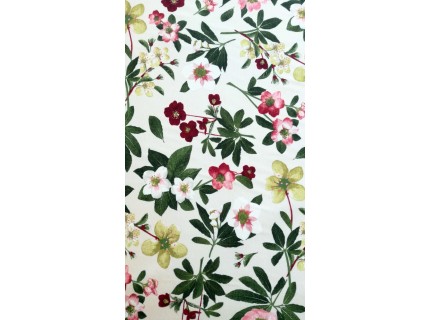 Flowers - lakástextil, loneta dekorvászon