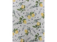 Lemon-Ekrü  lakástextil, loneta dekorvászon