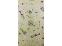 Levendula IV.- lakástextil, loneta dekorvászon