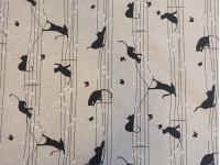 Music-lakástextil, loneta dekorvászon