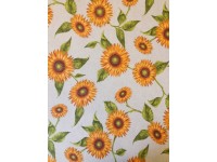 Napraforgó lakástextil, loneta dekorvászon.