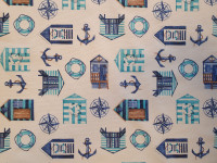 Strand - lakástextil, loneta dekorvászon