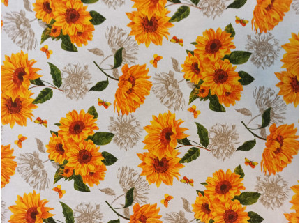 Sunflower - lakástextil, loneta dekorvászon.