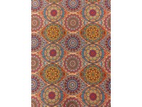 Mandala-színes lakástextil, loneta dekorvászon